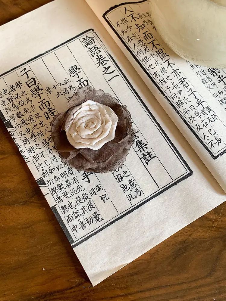 New Chinese-Style Rose Hairpin Clip for Women - Image 3