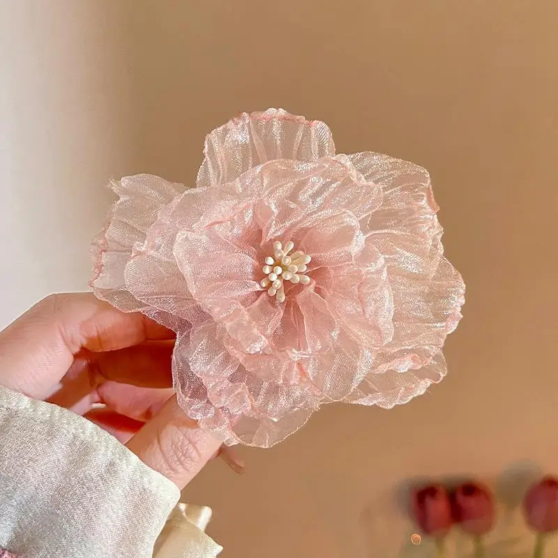 New Chinese-Style Rose Hairpin Clip for Women - Image 6