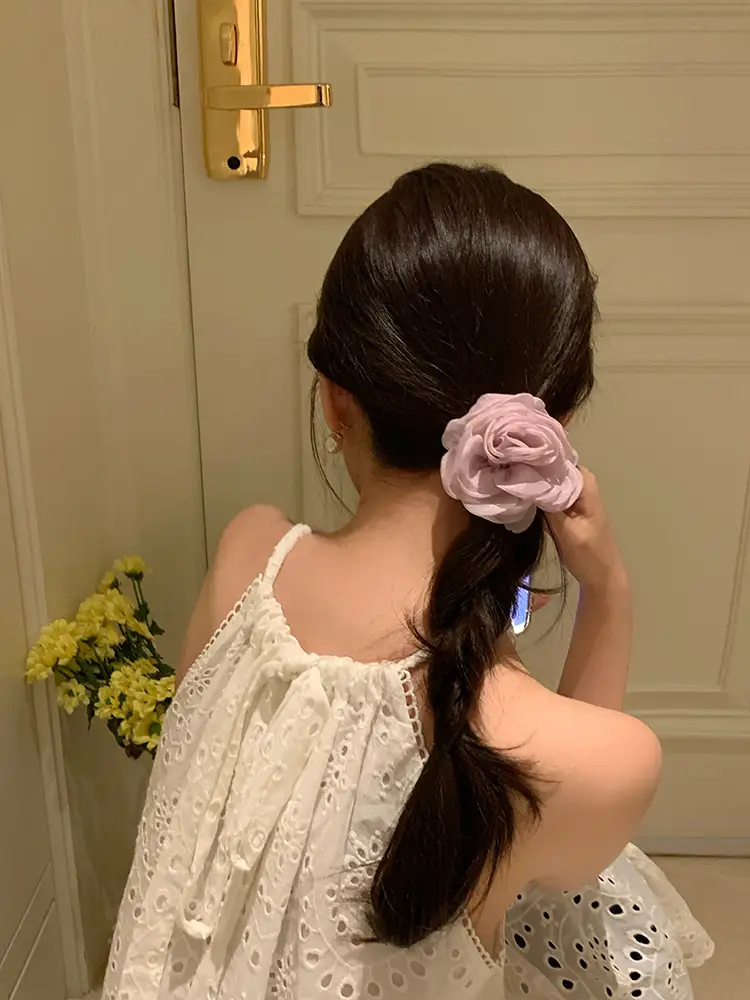 New Chinese-Style Rose Hairpin Clip for Women - Image 8