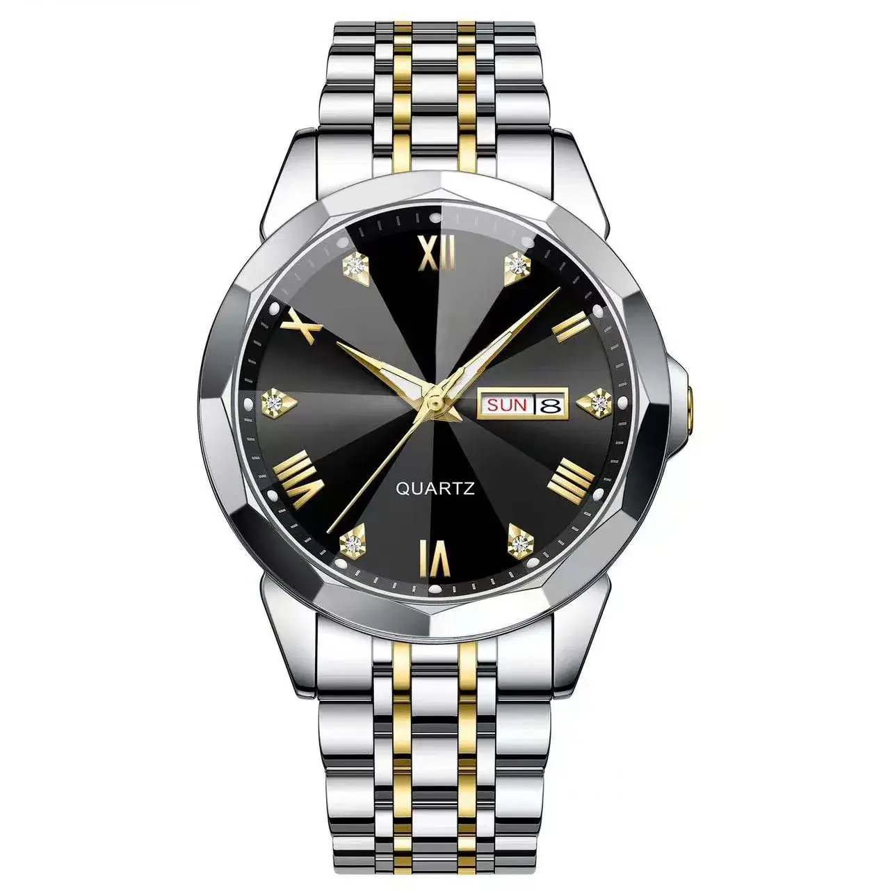 High-end Quartz Men's Watch with Double Calendar - Image 37
