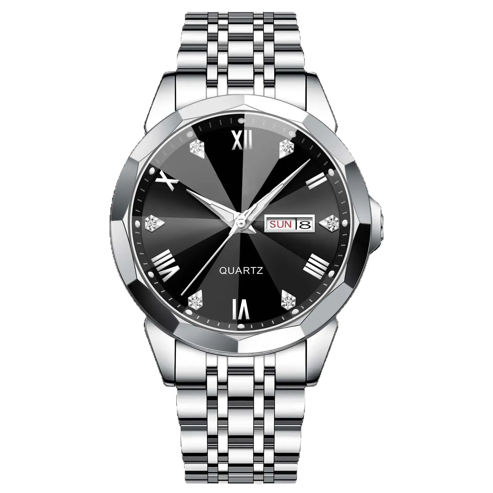 High-end Quartz Men's Watch with Double Calendar - Image 39