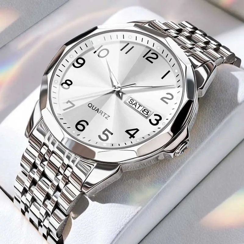 High-end Quartz Men's Watch with Double Calendar — feature 11