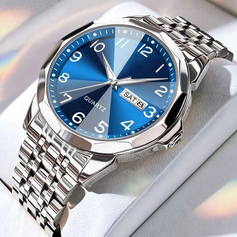 High-end Quartz Men's Watch with Double Calendar — feature 12