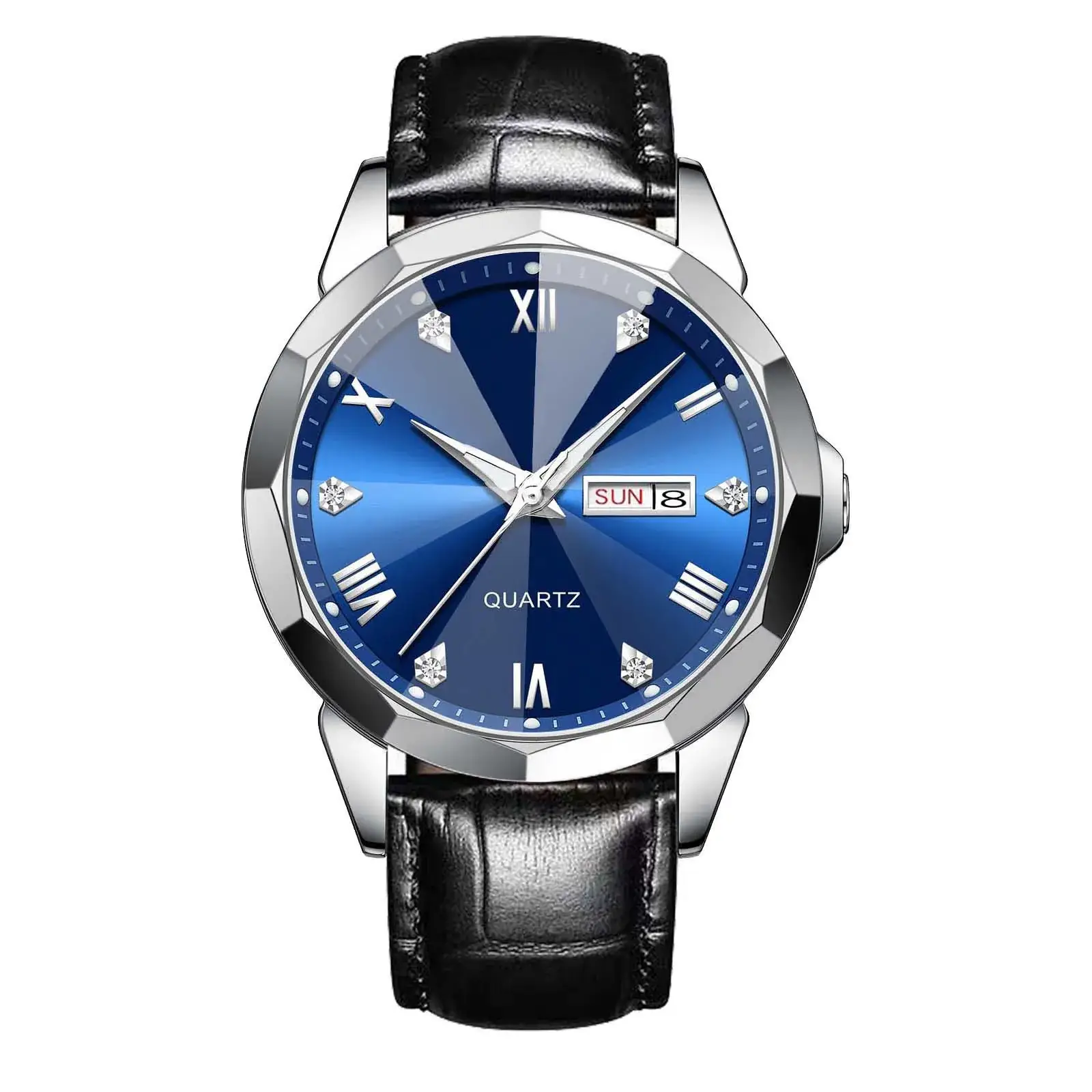 High-end Quartz Men's Watch with Double Calendar - Image 25