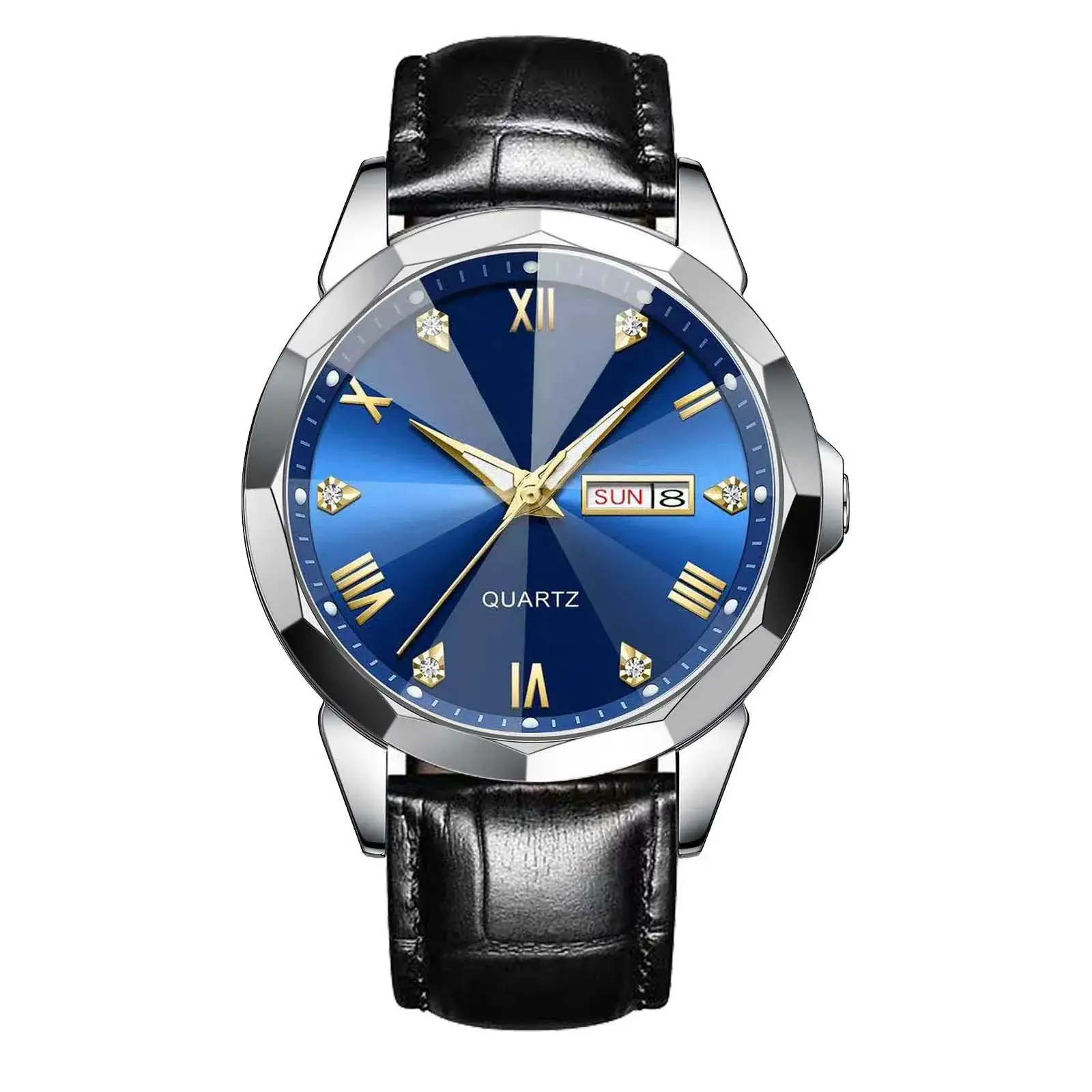 High-end Quartz Men's Watch with Double Calendar - Image 27