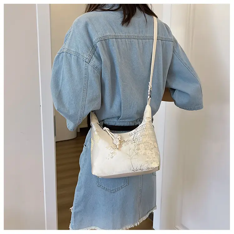 Women Embroidered Shoulder Crossbody Bag Cream 2024 — feature 12