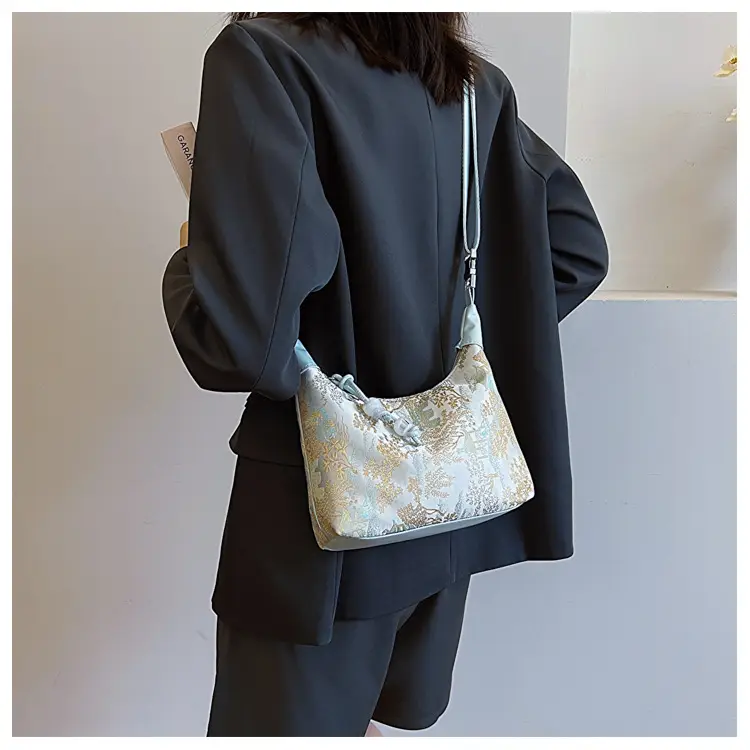 Women Embroidered Shoulder Crossbody Bag Cream 2024 — feature 7
