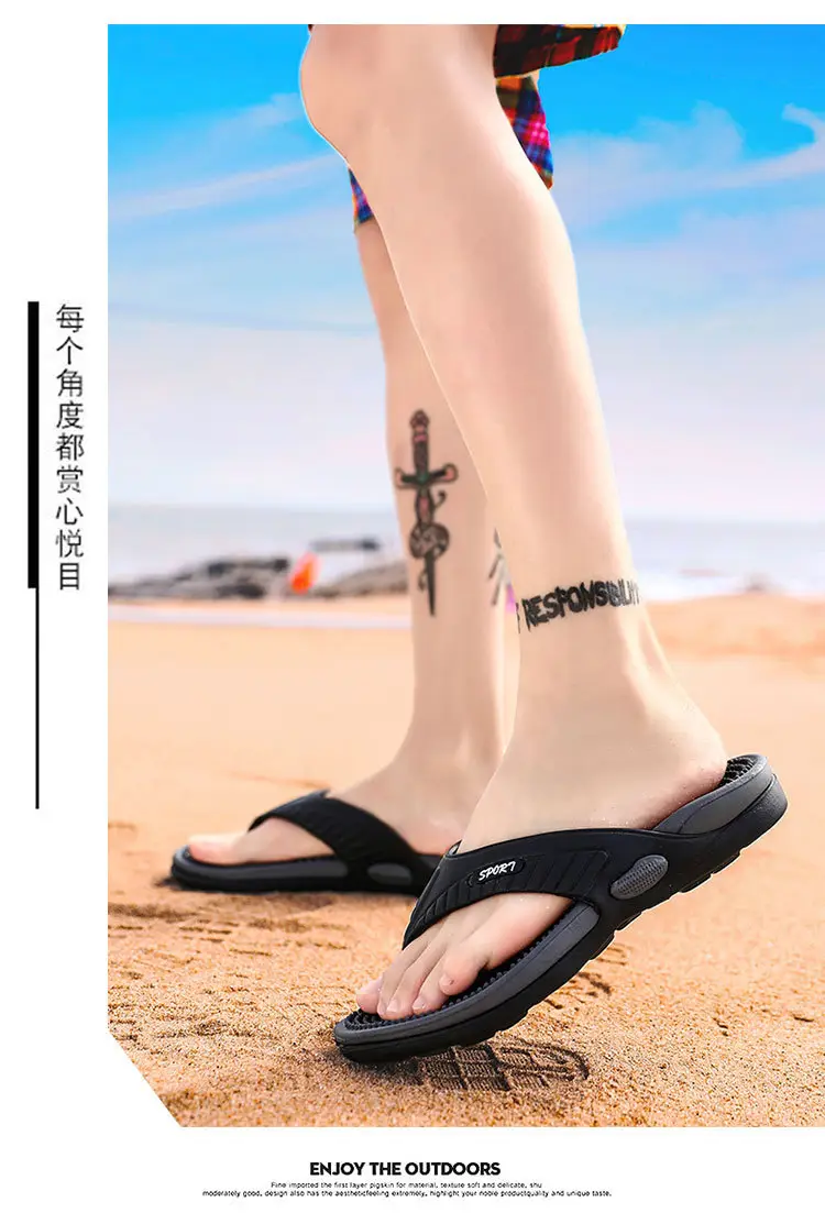 2024 Summer Breathable Black Red Sandals — feature 11