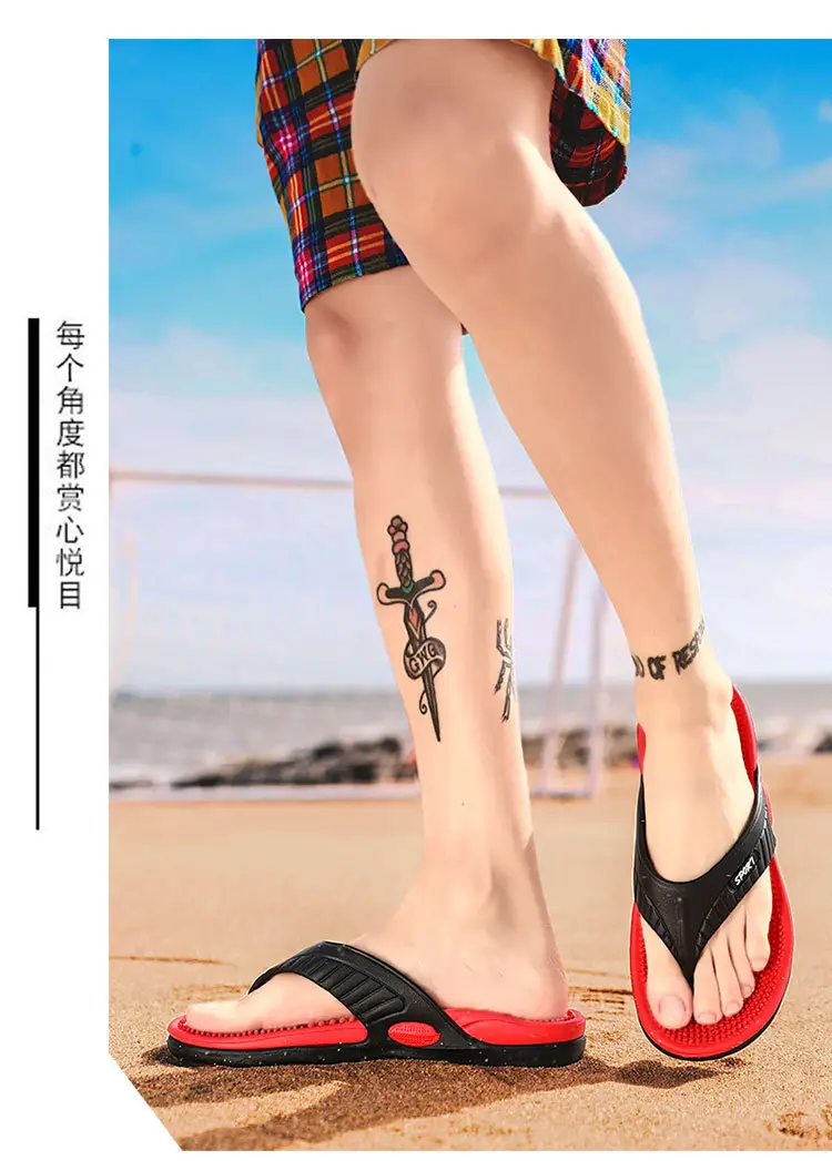 2024 Summer Breathable Black Red Sandals — feature 5