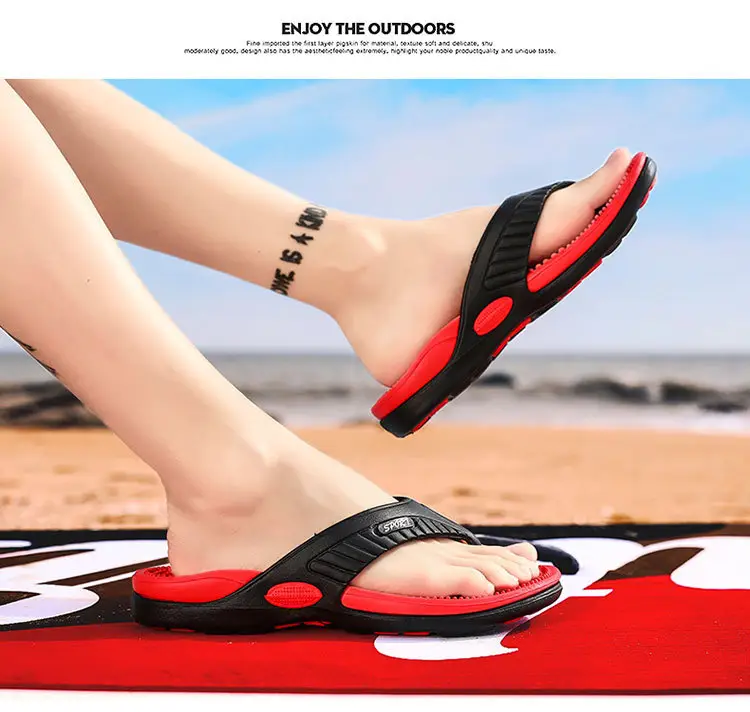 2024 Summer Breathable Black Red Sandals — feature 6