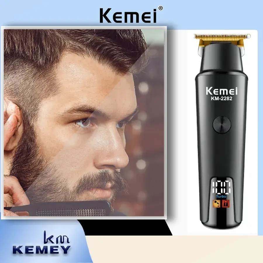 Kemei KM-2282 Digital Display Hair Clipper - Image 3