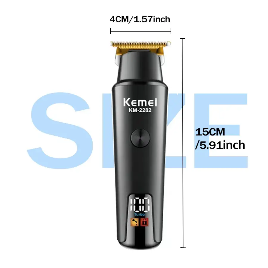 Kemei KM-2282 Digital Display Hair Clipper - Image 4