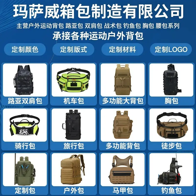 Men's Black Camouflage Tactical Shoulder Bag - Image 7