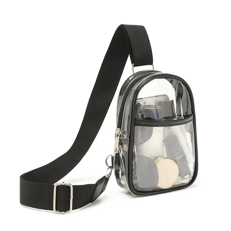Transparent Clear Crossbody Bag for Girls Women
