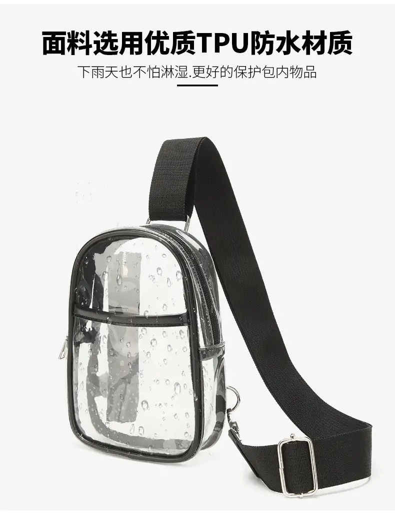 Transparent Clear Crossbody Bag for Girls Women — feature 11