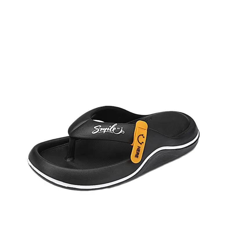 Couple's Summer Breathable Clip Flip-Flops Indoor Thick Bottom Men's Home Fashionable Slippers Men's Beach Slippers — feature 8