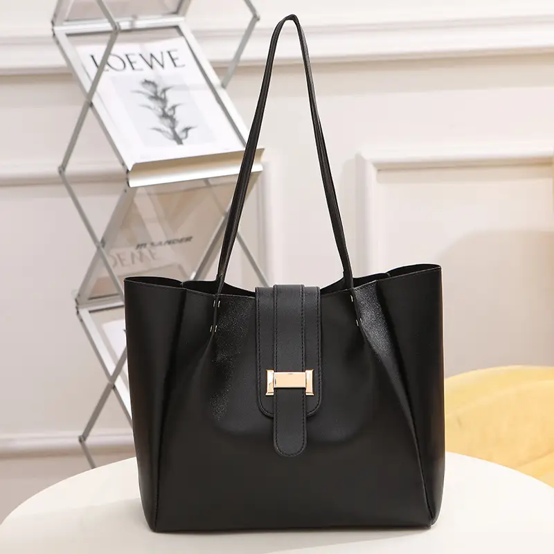 Women's Pink Large Capacity Shoulder Tote Bag