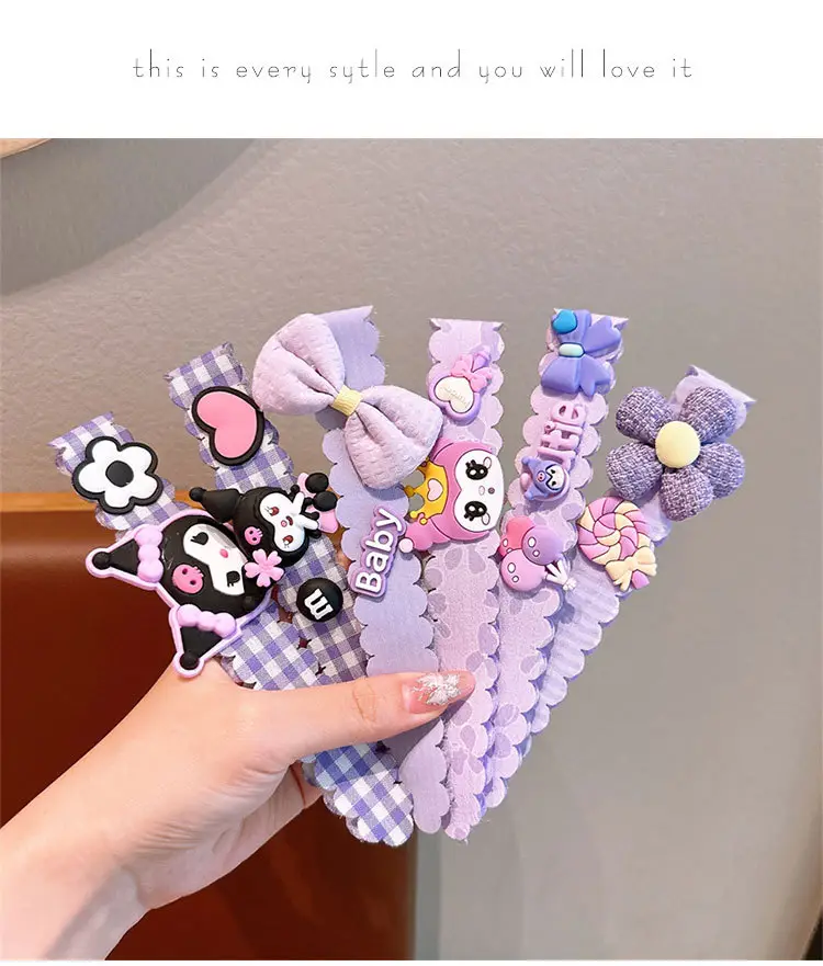 Kuromi Hairband for Girls Purple 2025 New — feature 10