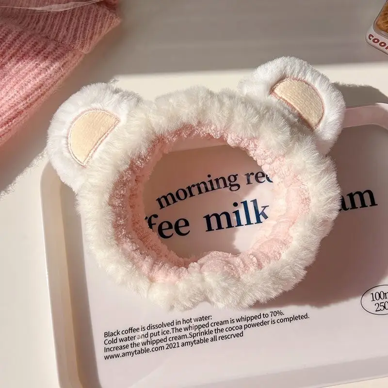Cute Bear Design Waterproof Hair Band for Women
