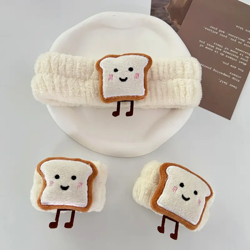 Cute Bear Design Waterproof Hair Band for Women