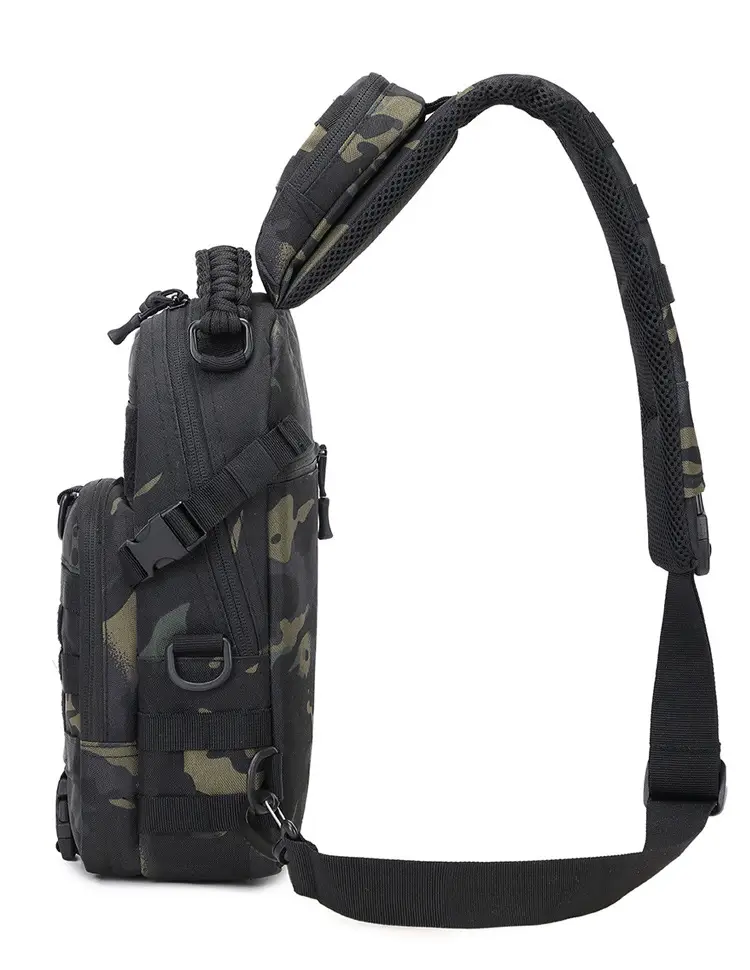 Men's Tactical Crossbody Bag Tan Multi-Purpose Backpack — feature 20