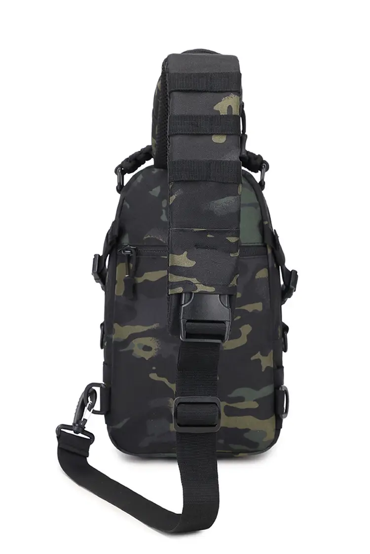 Men's Tactical Crossbody Bag Tan Multi-Purpose Backpack — feature 21