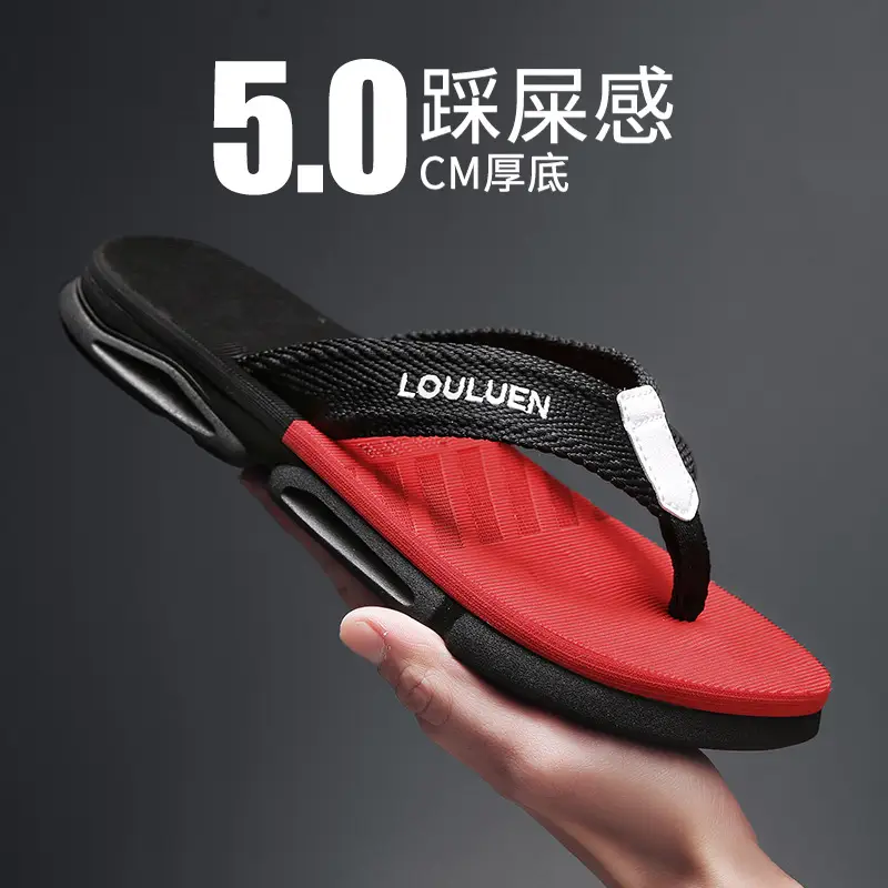 Vietnamese Flip-flops Men Summer Soft Sole Sports Beach Slippers