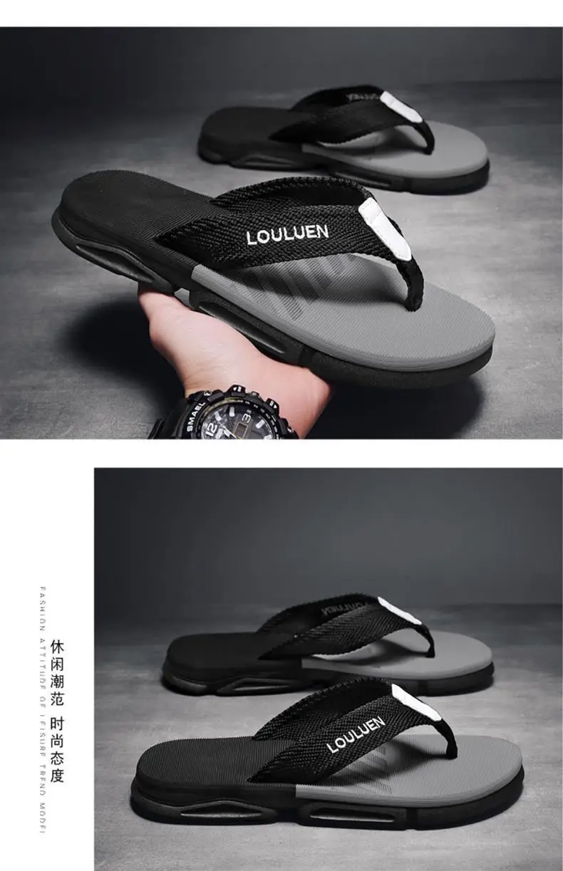Vietnamese Flip-flops Men Summer Soft Sole Sports Beach Slippers — feature 15