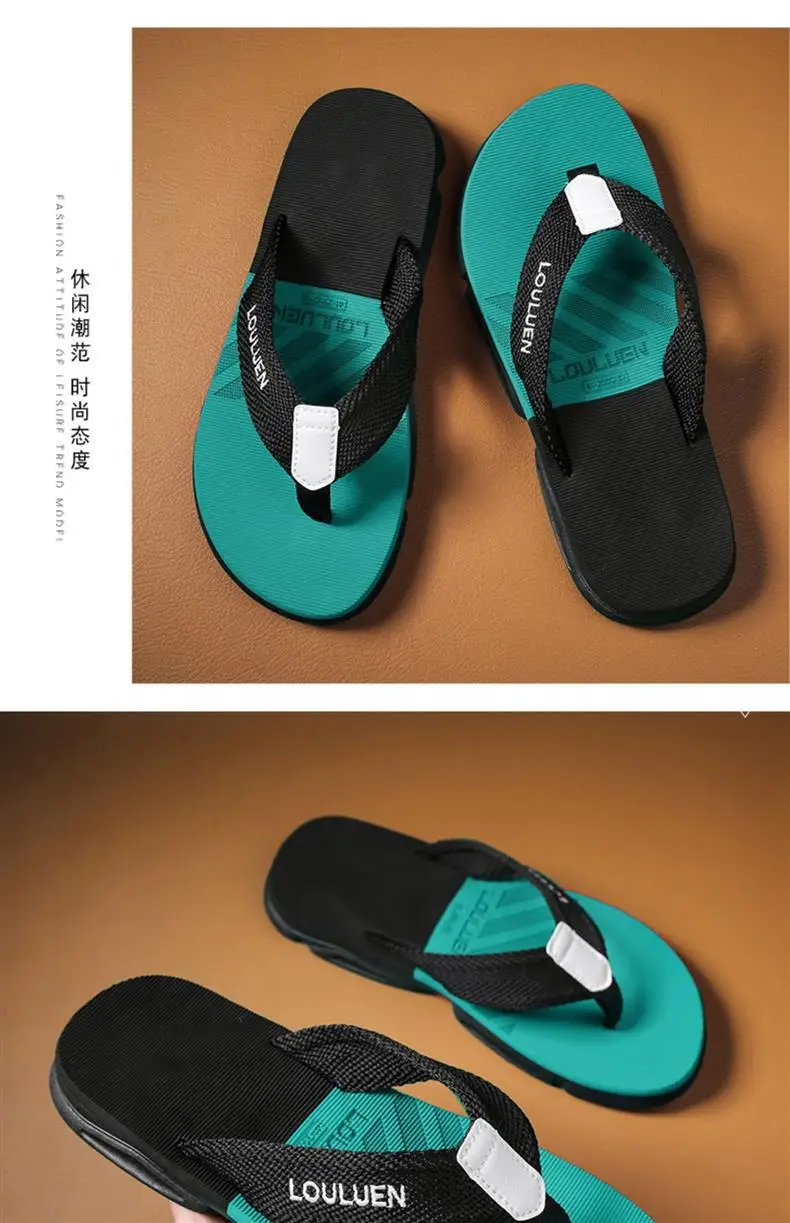 Vietnamese Flip-flops Men Summer Soft Sole Sports Beach Slippers — feature 20