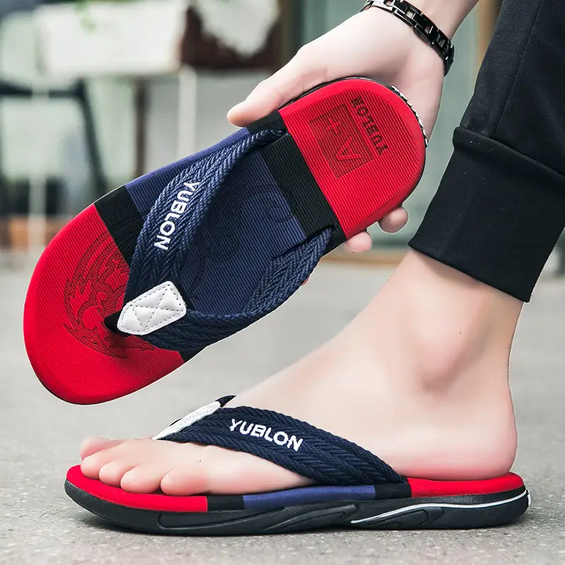Vietnamese Flip-flops Men Summer Soft Sole Sports Beach Slippers