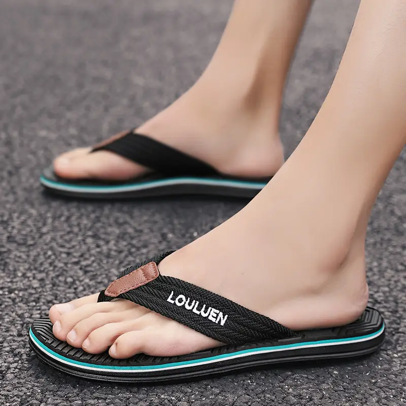 Vietnamese Flip-flops Men Summer Soft Sole Sports Beach Slippers