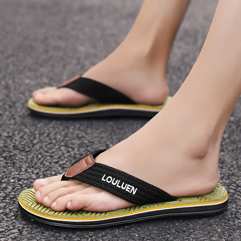 Vietnamese Flip-flops Men Summer Soft Sole Sports Beach Slippers