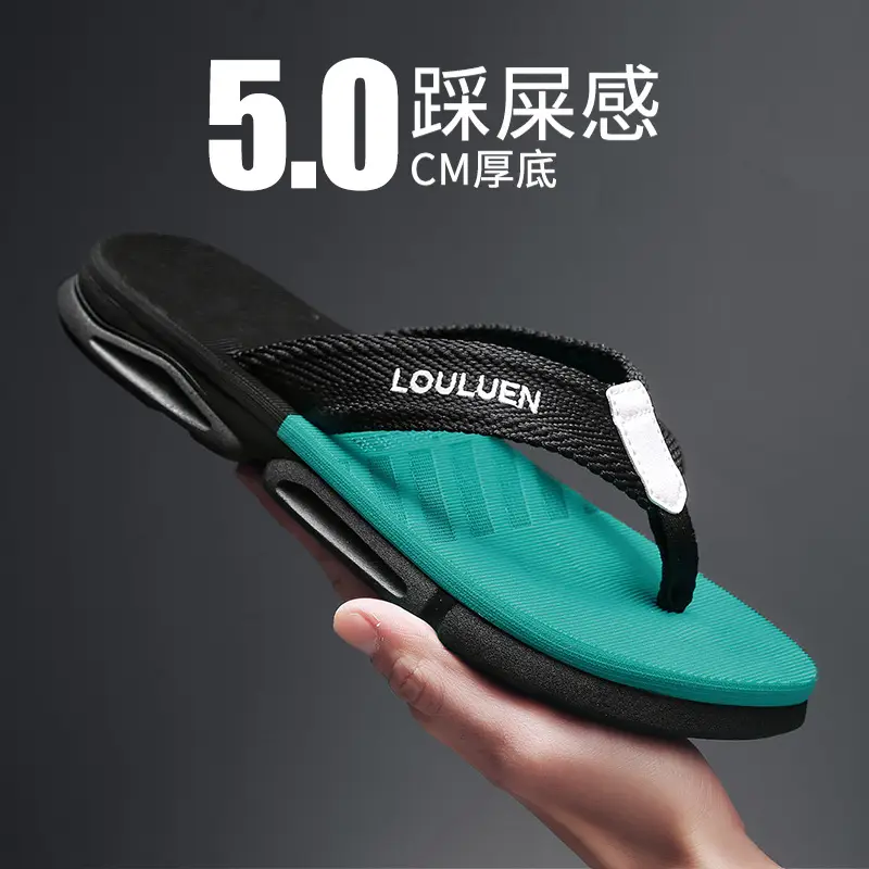 Vietnamese Flip-flops Men Summer Soft Sole Sports Beach Slippers