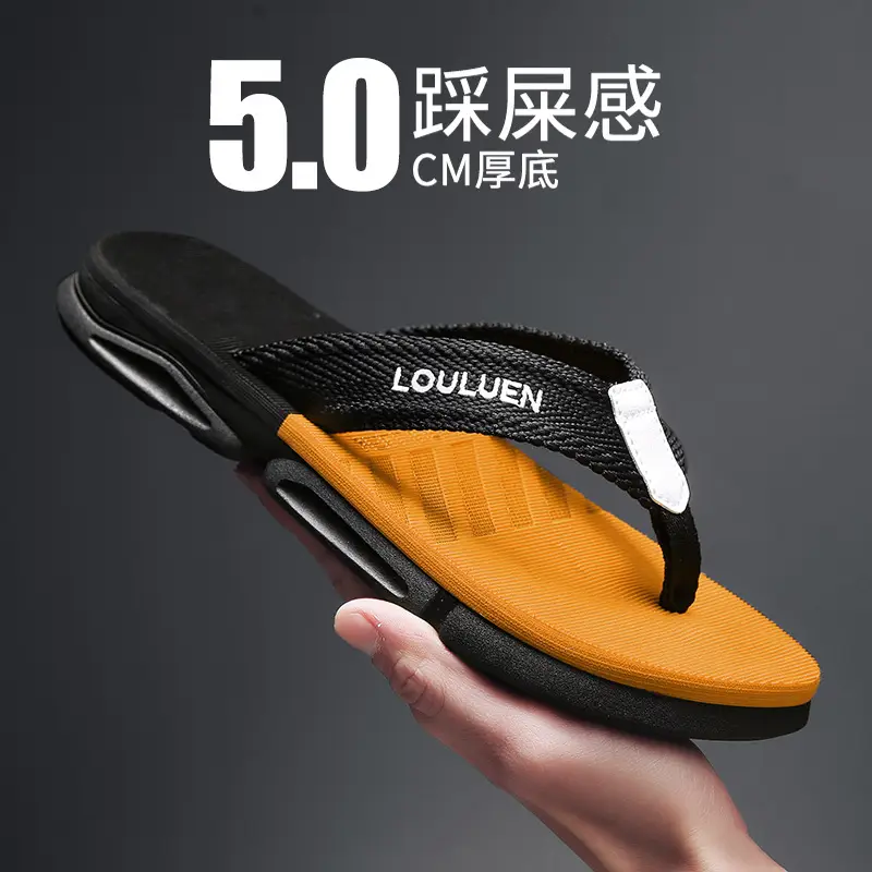 Vietnamese Flip-flops Men Summer Soft Sole Sports Beach Slippers