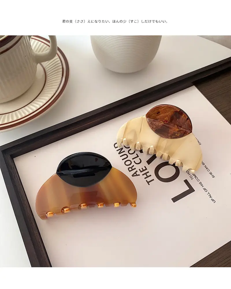 Korean Style Acetic Acid Grab Clip Hair Band — feature 29