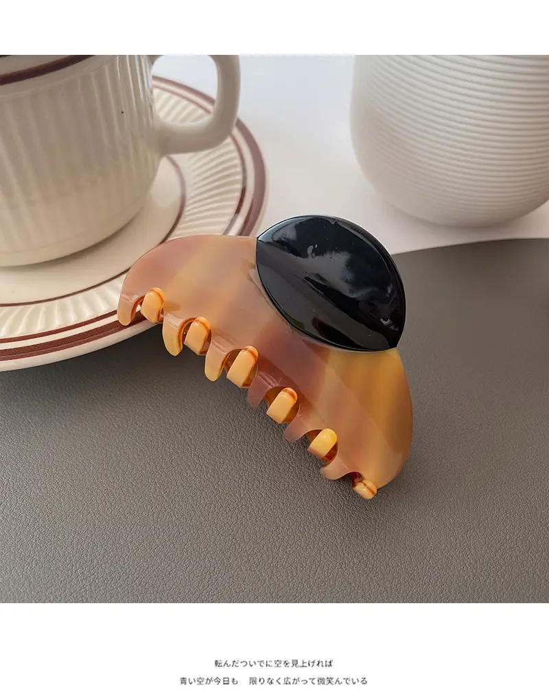 Korean Style Acetic Acid Grab Clip Hair Band — feature 30