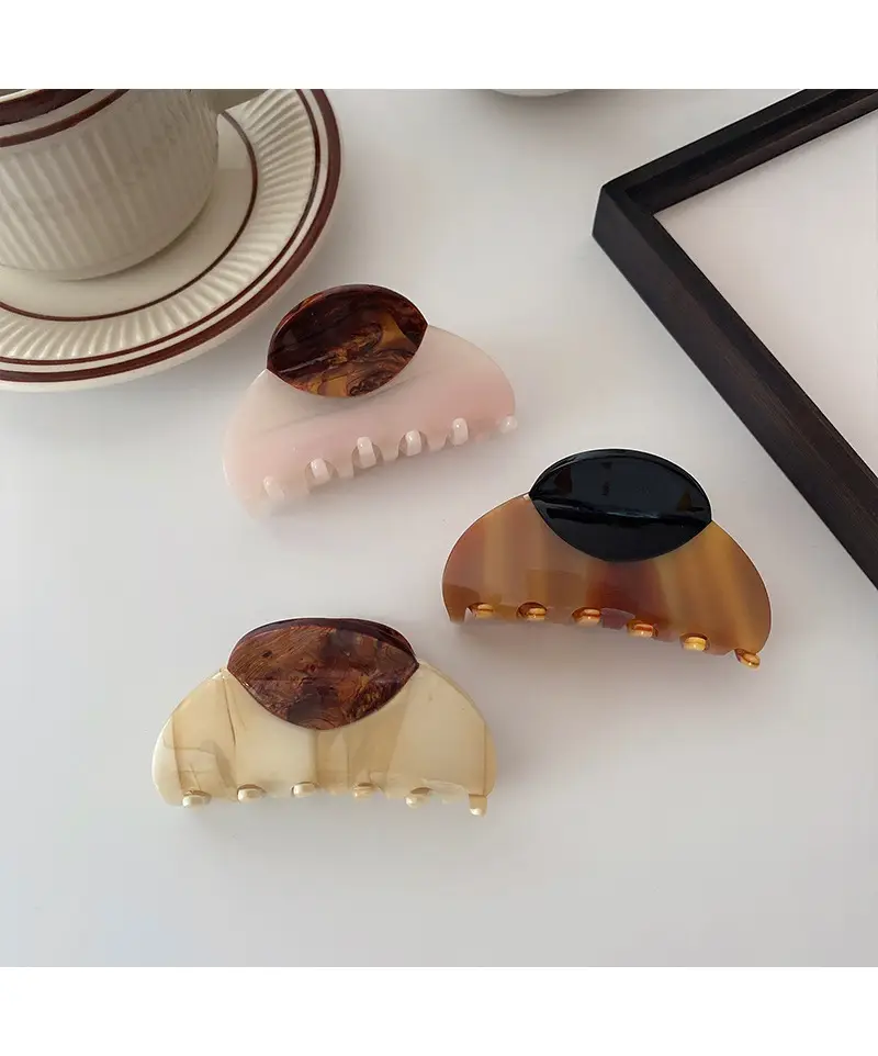 Korean Style Acetic Acid Grab Clip Hair Band — feature 31