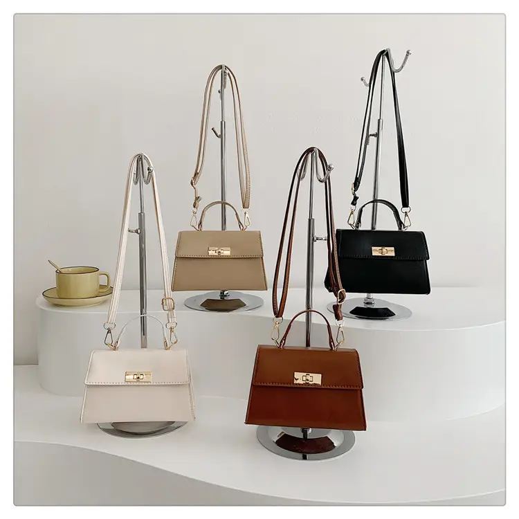 Women's White Square Shoulder Bag 2024 Spring Summer - Image 5