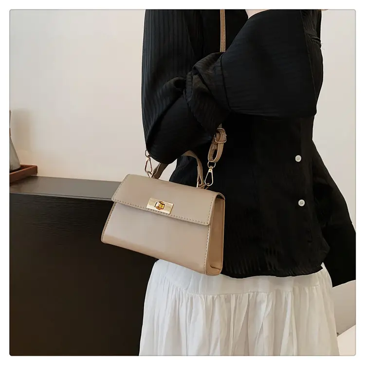 Women's White Square Shoulder Bag 2024 Spring Summer β feature 14