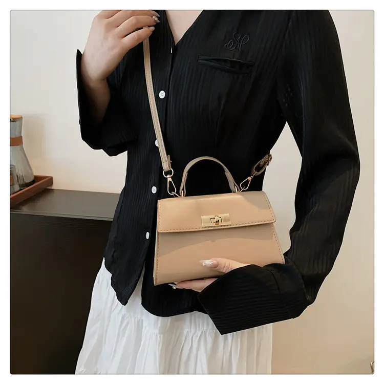 Women's White Square Shoulder Bag 2024 Spring Summer β feature 15