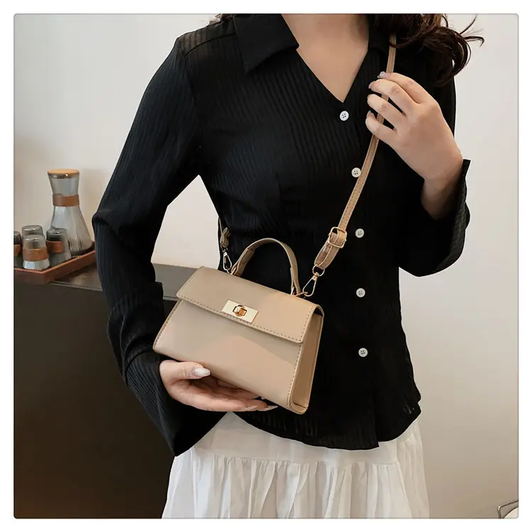 Women's White Square Shoulder Bag 2024 Spring Summer β feature 16