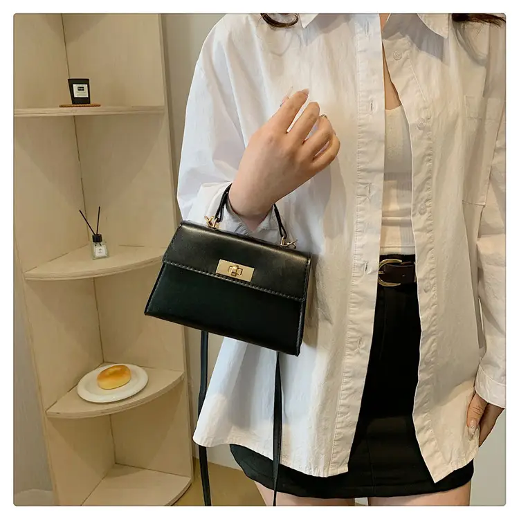 Women's White Square Shoulder Bag 2024 Spring Summer β feature 17