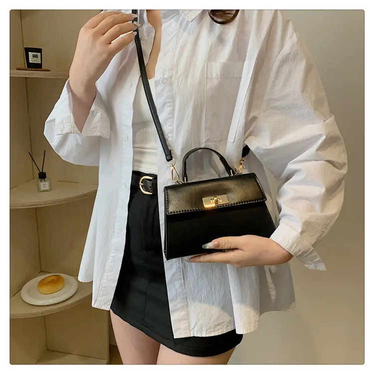 Women's White Square Shoulder Bag 2024 Spring Summer β feature 19