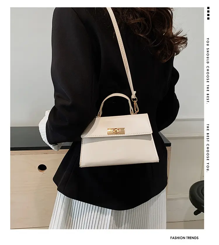 Women's White Square Shoulder Bag 2024 Spring Summer β feature 2