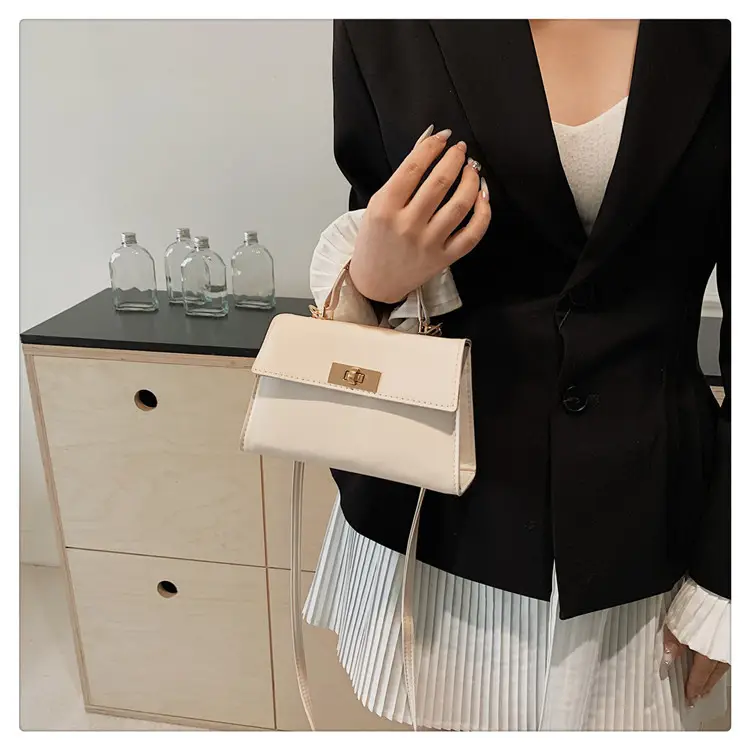 Women's White Square Shoulder Bag 2024 Spring Summer β feature 20
