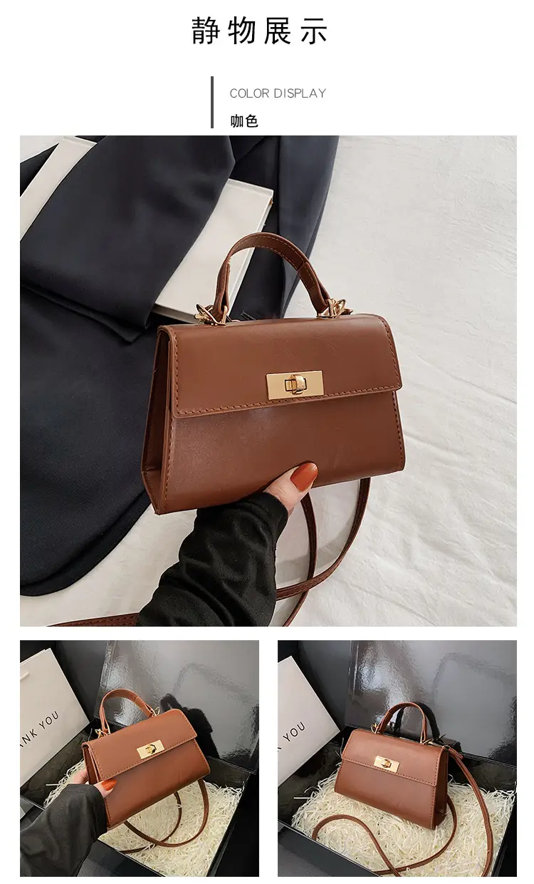 Women's White Square Shoulder Bag 2024 Spring Summer β feature 26