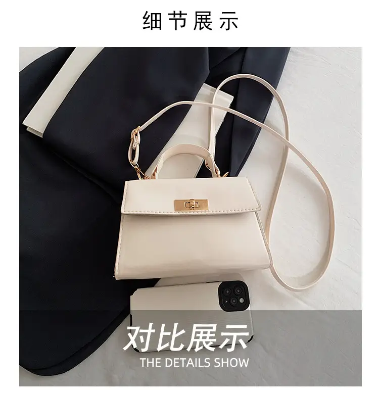Women's White Square Shoulder Bag 2024 Spring Summer β feature 5