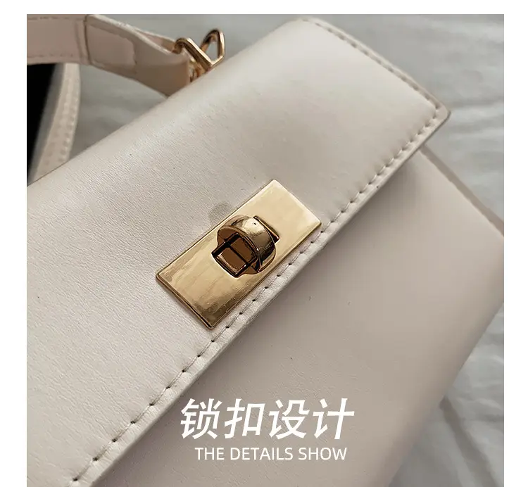 Women's White Square Shoulder Bag 2024 Spring Summer β feature 7