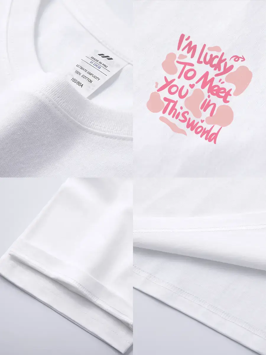 Men Cotton Letter Printed T-Shirt Black Summer - Image 16