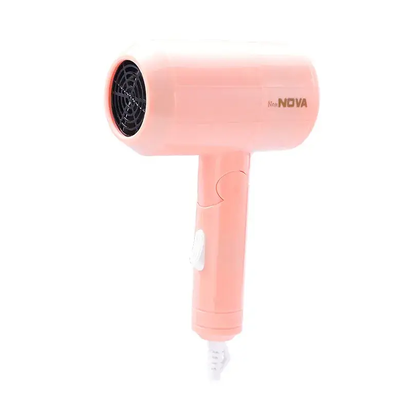 Portable Hair Dryer Pink White Constant Temp - Image 8